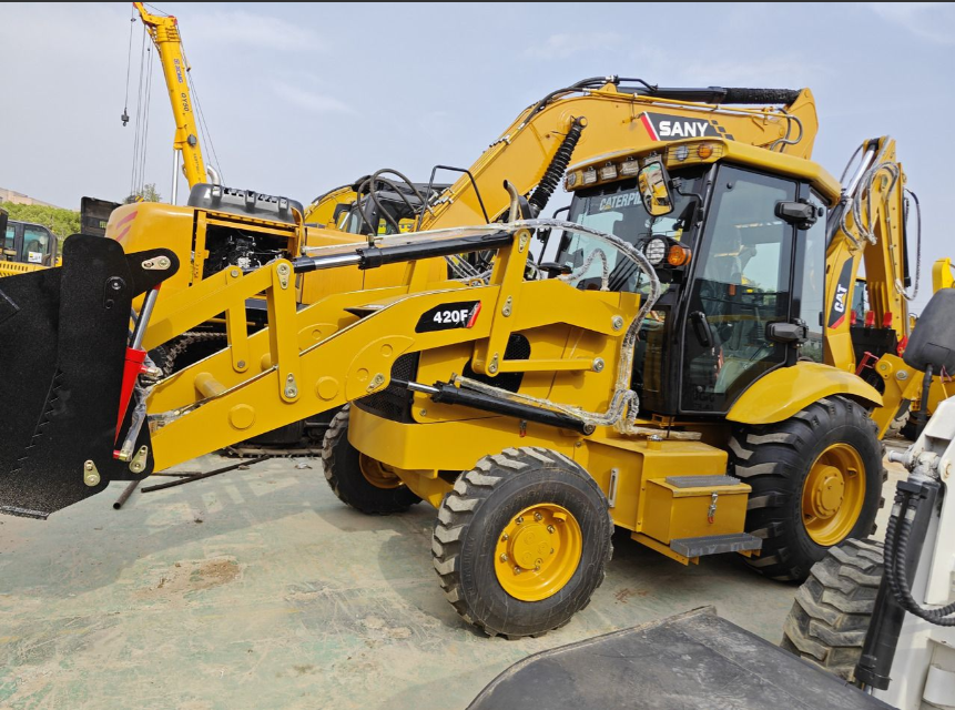 Caterpillar 428F Backhoe Loader - Ready for Work